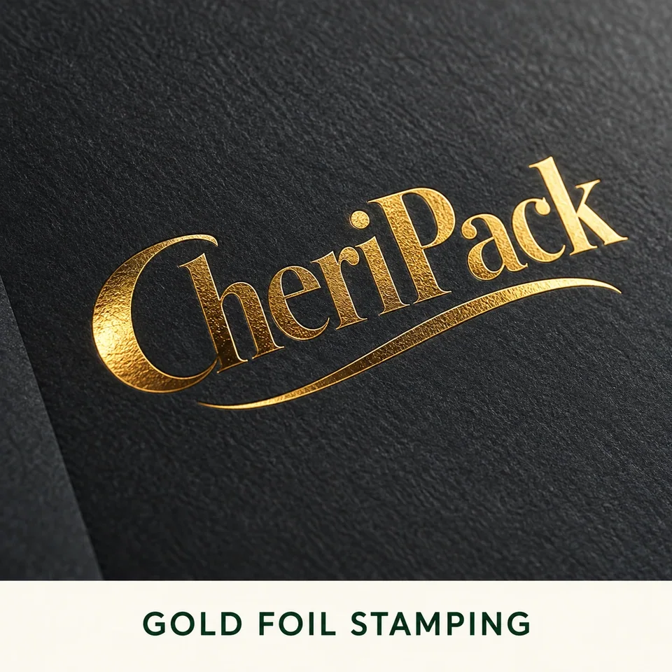Gold Foil Stamping — illustrative reference