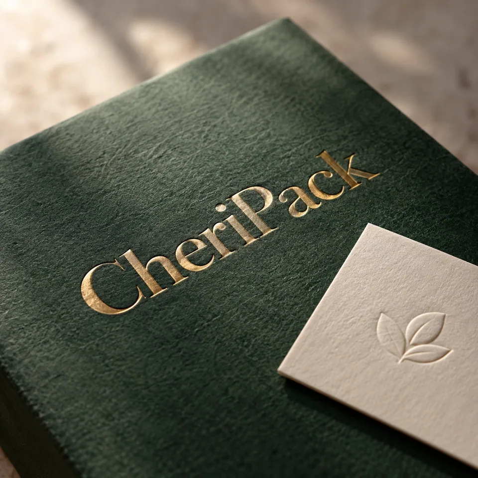 Logo Printing & Finishing — design concept
