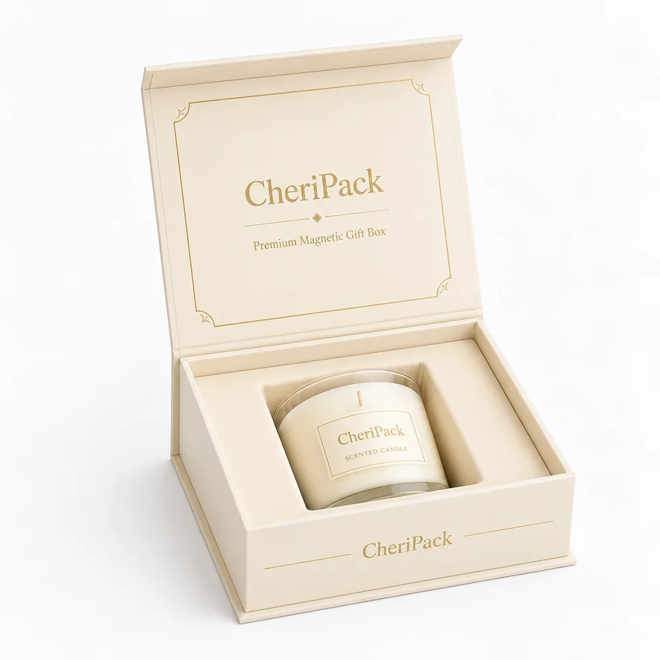 Single Candle Gift Box — design concept