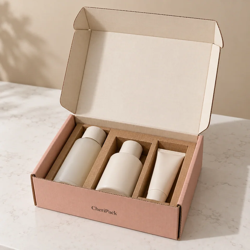 Beauty & Cosmetics Mailer Box — design concept