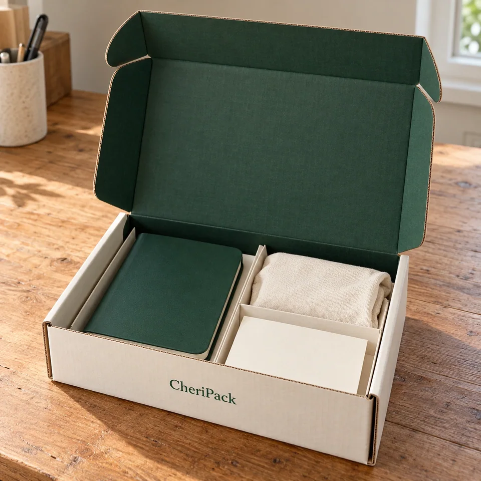 Brand Launch & PR Mailer Box — design concept