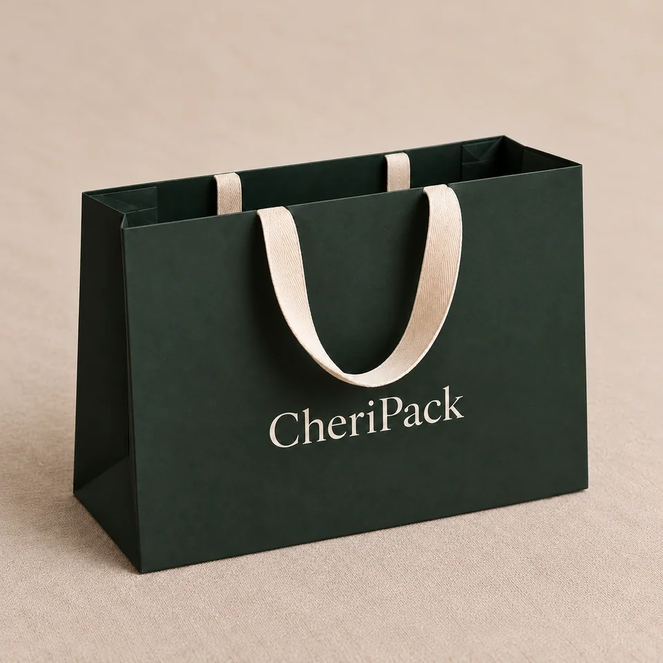 Grosgrain Ribbon Gift Bag — design concept