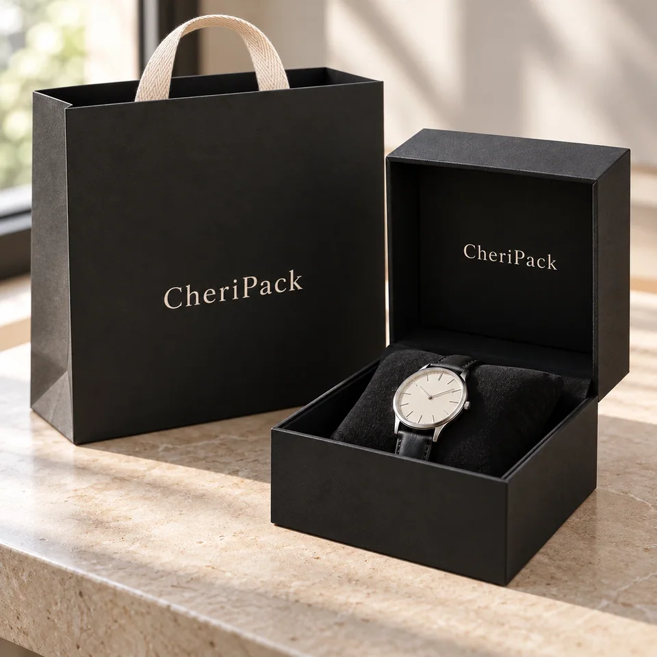 Watches & Premium Accessories packaging concept