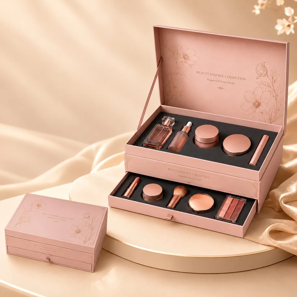 Cosmetics & Skincare packaging concept